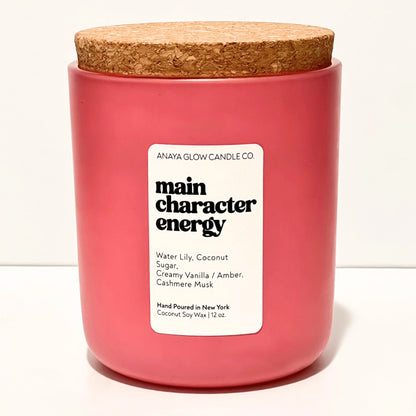 Main Character Energy – Vanilla Fig & Coconut Sugar Candle