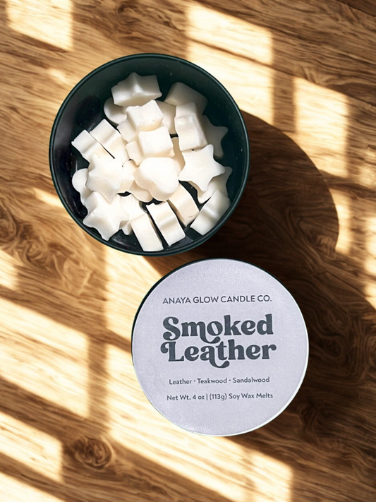 Smoked Leather Wax Melt