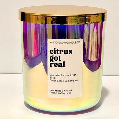 Citrus Got Real — Coconut Soy Candle | 12 oz
