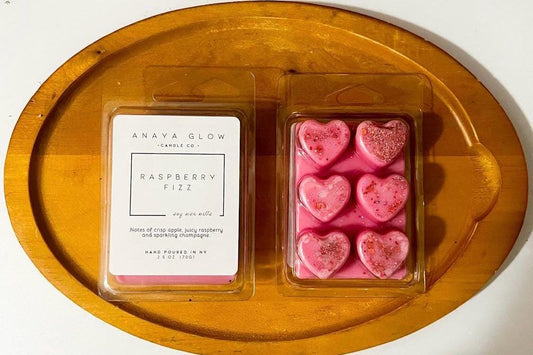 Raspberry Fizz | Soy Wax Melts | Sweet & Sparkling | Eco-Friendly | Handmade | 2.5 oz
